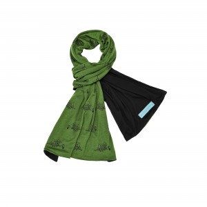 SMD Green Trumpet Scarf
